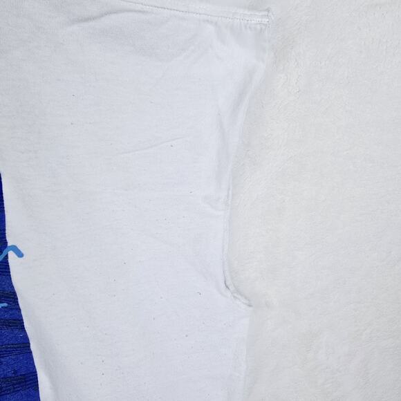 Vintage 90s Elton John White Shirt Sz XL 1998 World Tour Chopped Thrashed - Picture 11 of 13